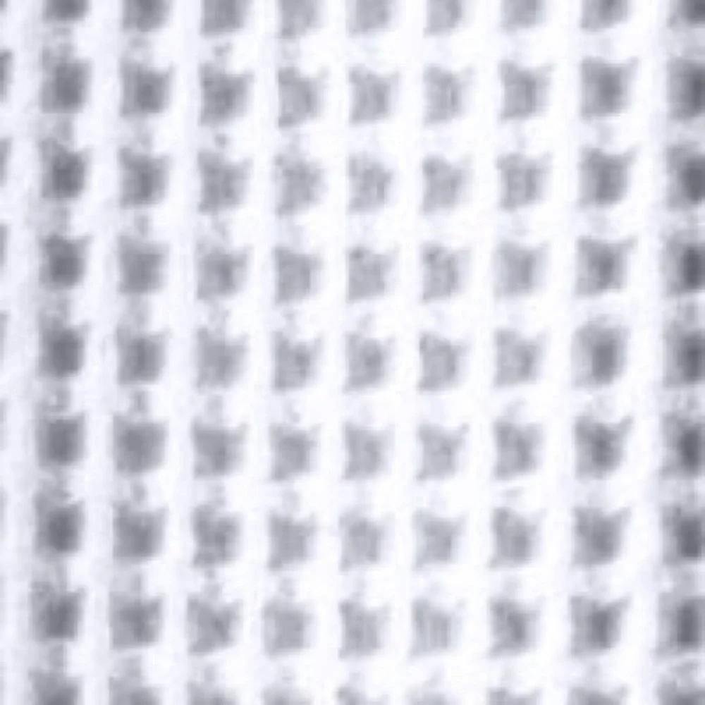 Restoration Hardware - White Waffle weave shower curtain